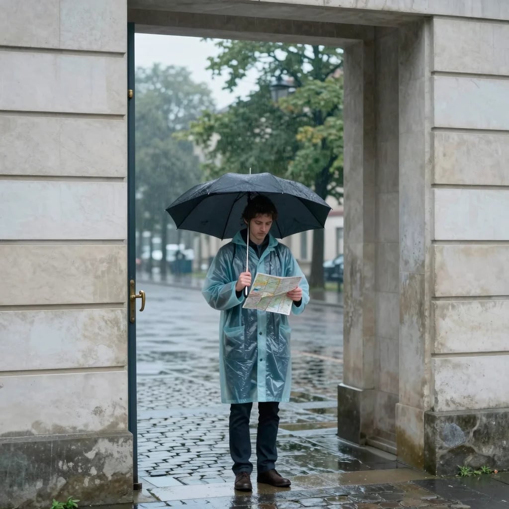 Rainy Berlin Museum Walk